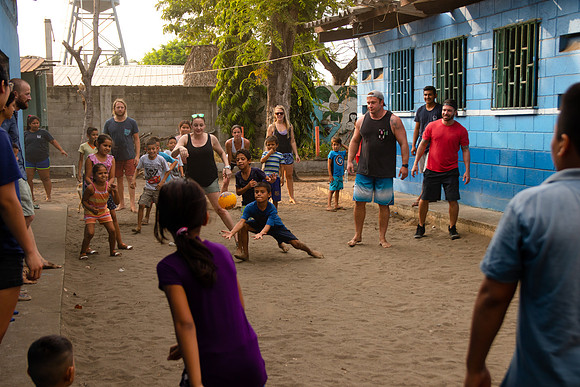 Dodgeball in Guatemala
