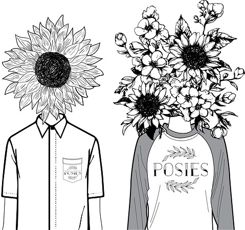 Logo for Posies NC